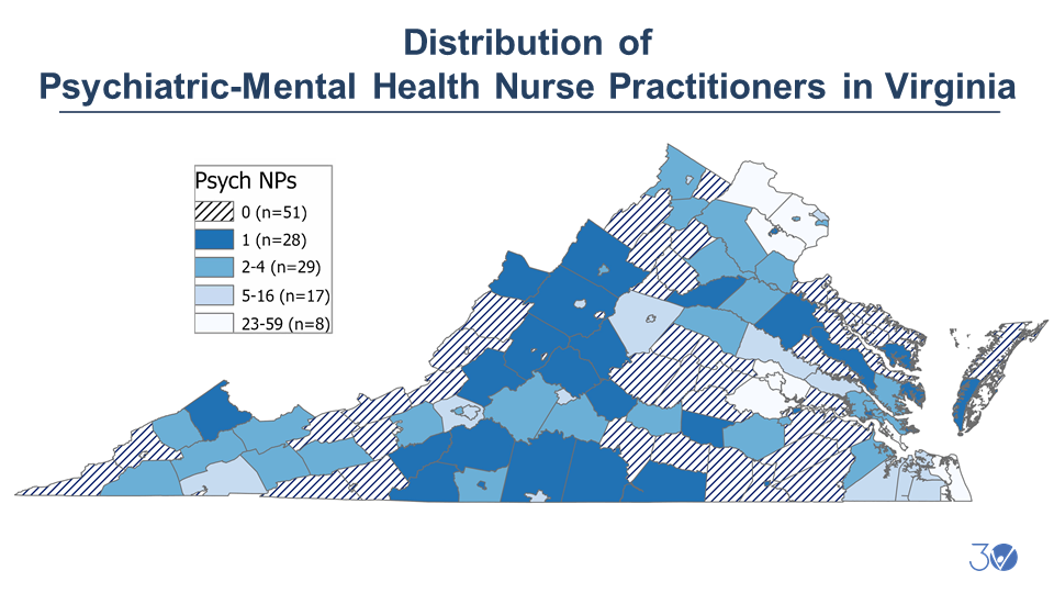 Virginia Health Care Foundation Demand for PsychiatricMental Health